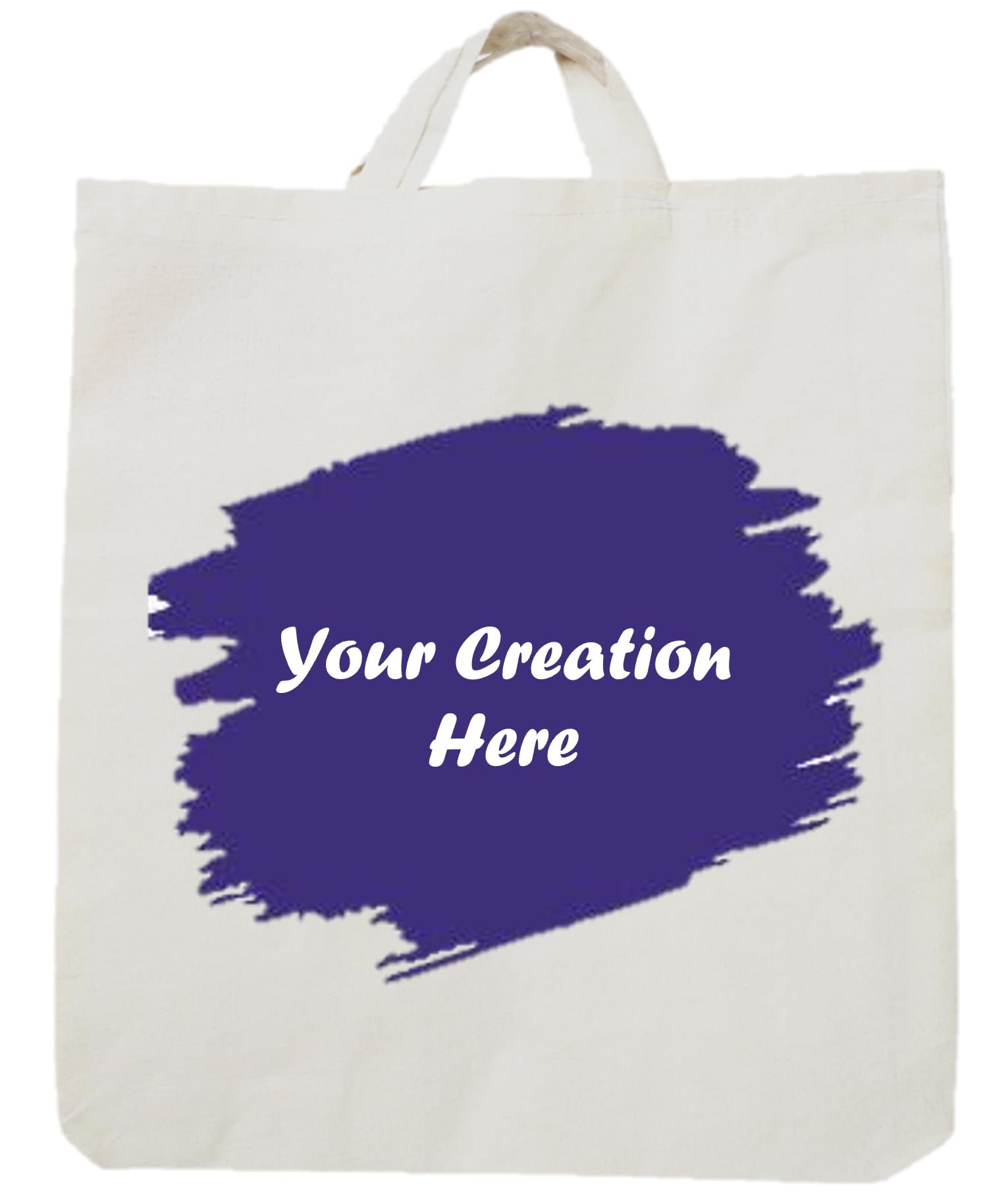 LUSKA Cotton Grocery Shopping Bags (Pack of 5) | with Handles | Hold 7 kg | 15 x 17 | White Hand-Made Reusable Eco Friendly Biodegradable Jhola Bag | Grocery Bags for Shopping | Gift Bags