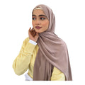 PREMIUM KOREAN GORGETTE HIJAB FOR WOMEN, GEORGETTE HIJAB SCARF FOR WOMEN 80 BY 180 CM (DARK LEVENDER GREY)
