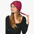 The Headscarves Beautifull Cotton Printed Headwraps Headscarf for Women Pregnant Chemo Hair Loss Fashion (HS324)