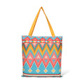 The Purple Tree Canvas Tote Bag - Women's Modern Printed Canvas Tote Bag - L, i - 1 Pc