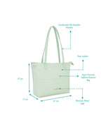 Caprese womens ANNIKA T Large PISTA Tote Bag