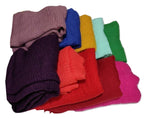 Iba & Isba Women's Plain Crinkled Scarves, Stoles, Hijabs (76 x 36 inch) (Mauve)
