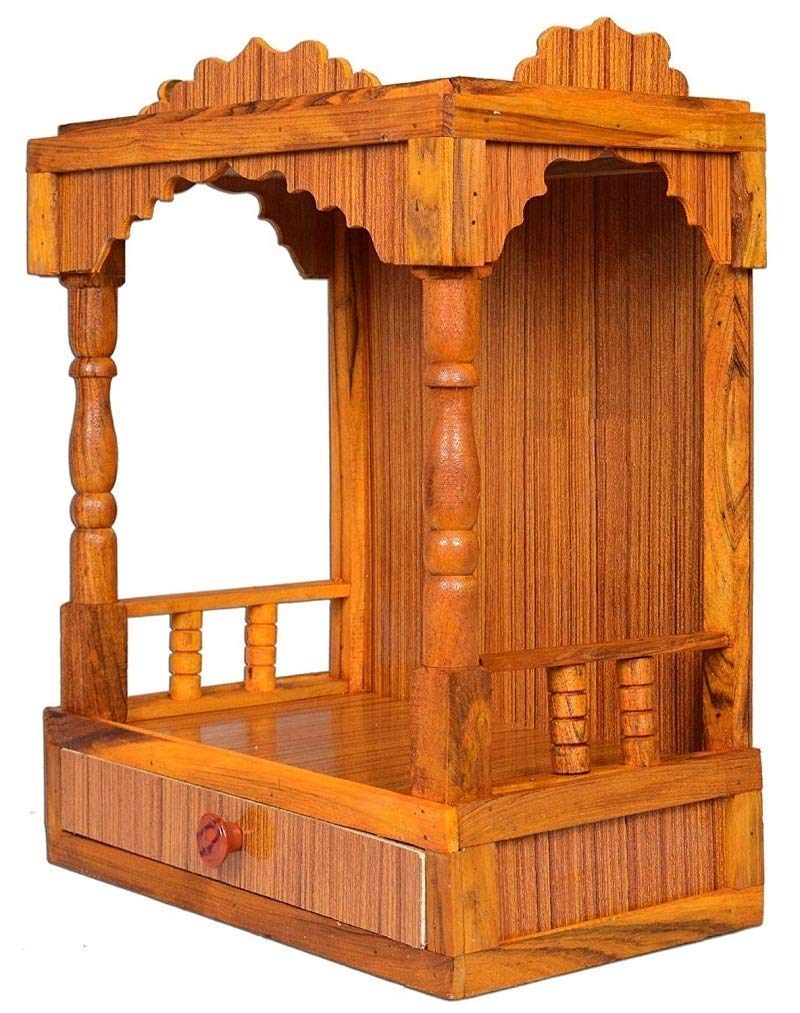 JSR Enterprises Wood Wall Hanging (Wooden_52 X 41 X 23 cm)