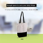 Lify Heavy Duty Cotton Canvas Tote Bag Grocery Shopping Bag, Cotton Tote Bags eco-friendly for Schools, promotion, branding- 3 &4 Pc Pack (OW/PGREEN, OW/BP &OW/Yellow & OW/BLUE- 4Piece Pack)