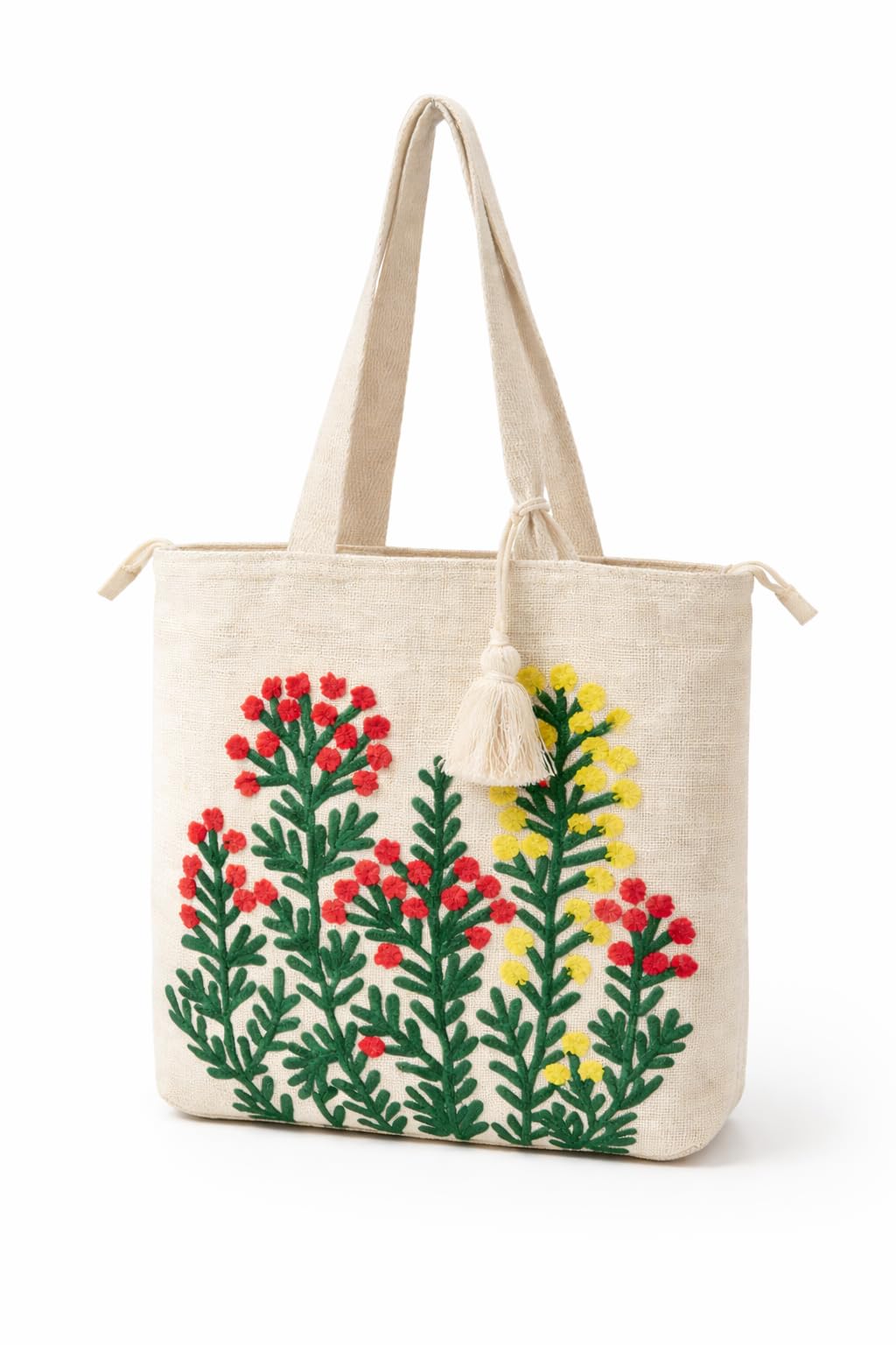 OLL OO LA LA BEAUTY Canvas Tote Bag for Women | Tote Bag | Pinterest Shoulder Bag | Cotton Shoulder Bag | Boho Tote Bags | Casual Daily Use Handbag for Office, College, Shopping & Travel - DGSN-01
