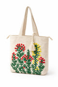 OLL OO LA LA BEAUTY Canvas Tote Bag for Women | Tote Bag | Pinterest Shoulder Bag | Cotton Shoulder Bag | Boho Tote Bags | Casual Daily Use Handbag for Office, College, Shopping & Travel - DGSN-01