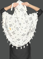 KEMZA Rayon Cotton Printed Long Scarf Cumming Mask For Women And Girls (Dimonds)