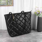 Mochi Women's Black Stylish Faux Leather Tote Bag (66-365)