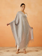 Pashmoda Women Rahmat Fine Wool Melange Stole (Size 28x80 Inches)