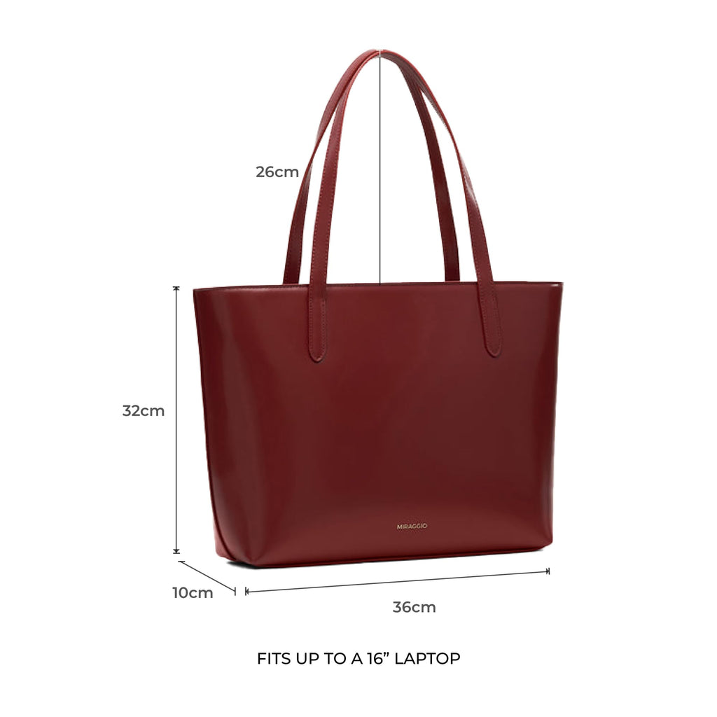 Miraggio Kate 16 Office Tote Bag For Women | Rakhi Gift For Sister