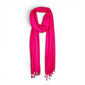 STOLE STUDIO Elegant Luxurious Sequence Viscose Stole Scarf (Rani)