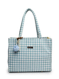 ENSAC Ethnic Tote Bag With Zipper for Women & Girls | Large Canvas Shoulder Bag, Stylish Designer Handbag, Ethnic Design, Spacious, Lightweight, Perfect for Office, College & Shopping Use