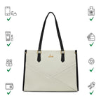 Lavie Women's Ziva Colourblock Tote Handbag | Tote Bag for Work | Ladies Purse | Stylish Shoulder Bag | Gift for Women
