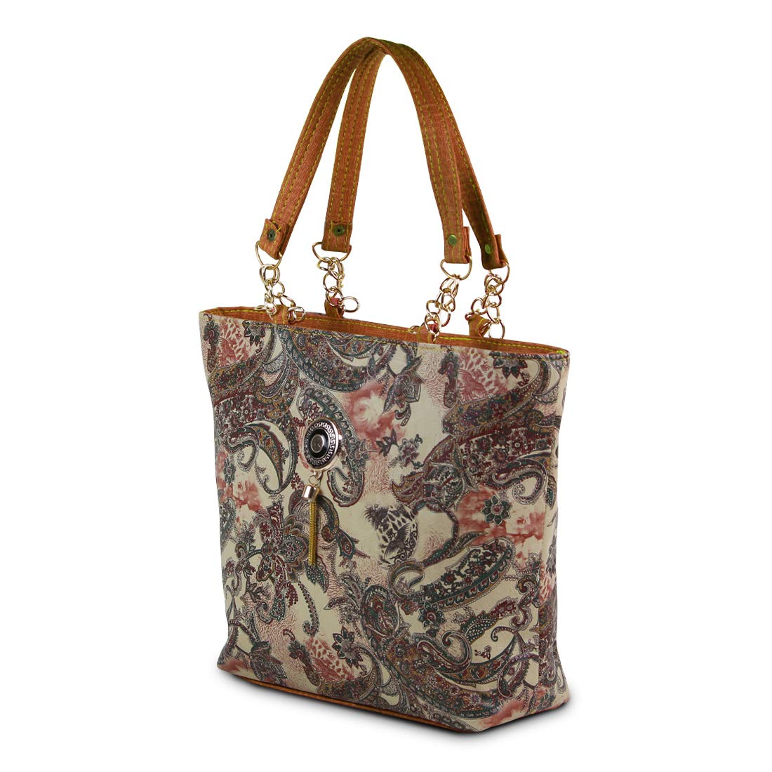 Deefly Star Dust Women's Hobos & Shoulder Bag (Brown Patterned)