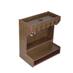 CrazyInk 528 Beautiful Wooden Temple for Home and Office (Without Light)