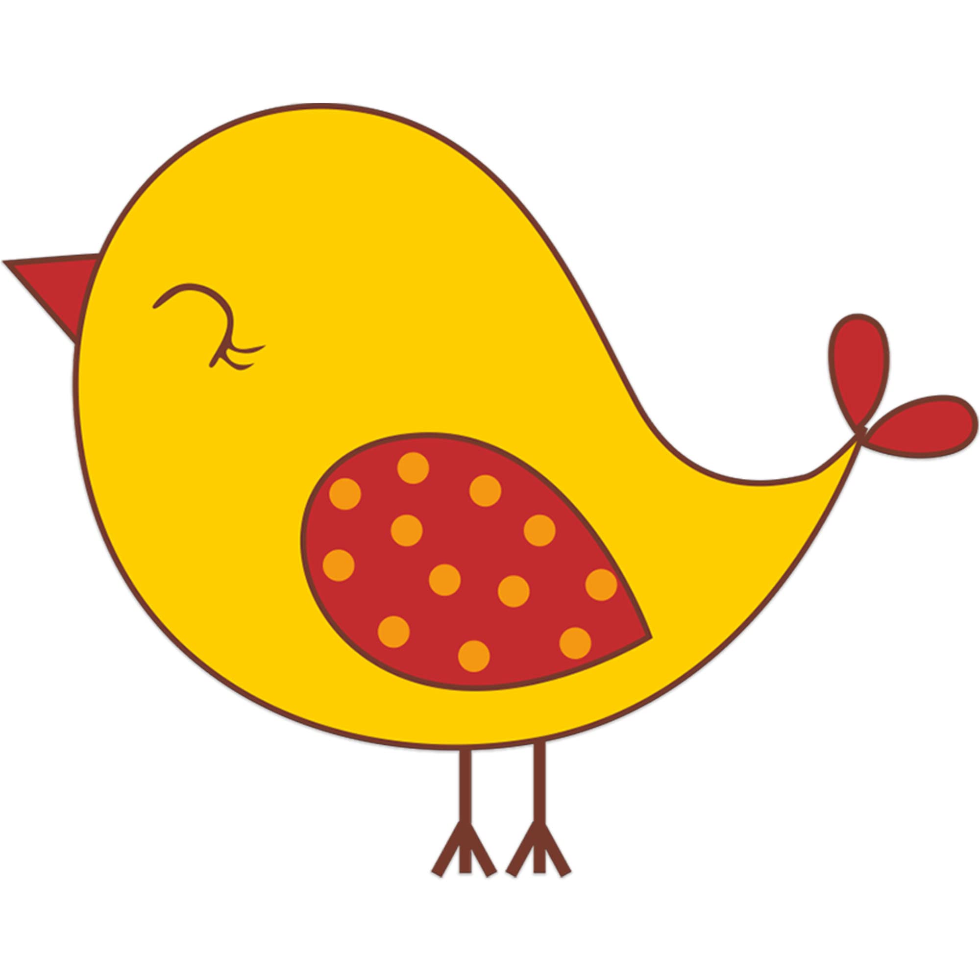 Artvibes Fridge Magnet Cute Bird Decorative Magnet for Refrigerator|Almirah|Washing Machine(RM_7010)