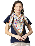 SILK LAND Women's Digital Printed Scarfs
