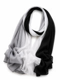 URSHIA Malaysian Georgette Ombre Hijab Scarf Dual Shade 170x70 cm