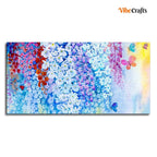 VIBECRAFTS Canvas Paintings for Living Room Drawing Room Canvas Abstract Art Wall Painting of Orchid Flowers for Home|Office|Gift(PTVCH_2377)