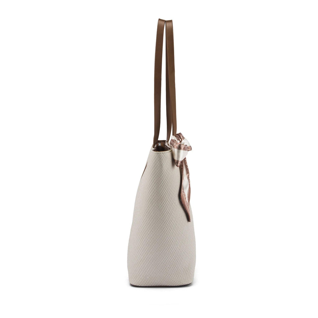 Lino Perros Avril Grace Off-White Tote Bag
