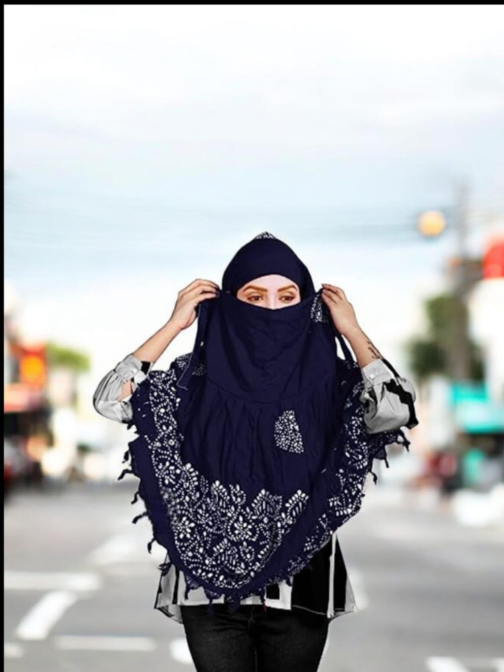 VASTTRAM Female Cotton Women's Soft Stylish Scarf Cum Mask Usable for Summer & Winter Driver Anti Pollution Full Face Cover With UV Sun Rays Protection, Multicolor