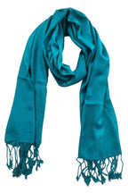 FM Trends Stylish Plain Scarf for Women & Girls | Solid Color Stole, Dupatta, Shawl | Elegant Ladies Accessory (Rama Green, 1.8 meters)
