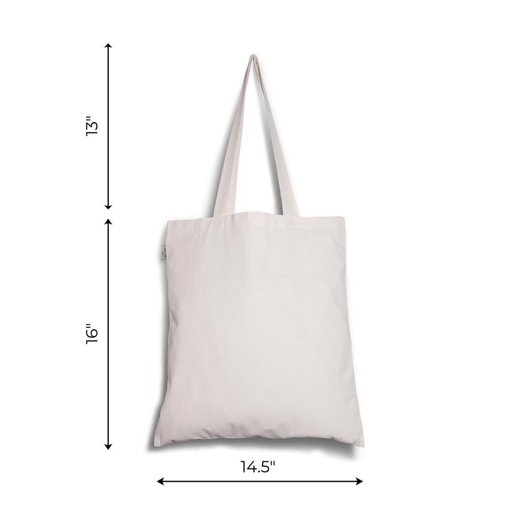 Gift a Joy Forgive Others Heal Yourself Printed Cotton Tote Bag for Women & Girls | Multipurpose Reusable Shopping Bag for Office, College, Travel & Daily Use