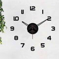 VIBECRAFTS Classic Bold Style Big Size 3D Acrylic Wall Clock for Home Decor, Office, Living Room, Bedroom, Cafe's, Gifts (WWCVC1Pcs_20003)
