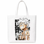 Bhoomi Impex Cotton Tote Bag - Reusable Eco-Friendly Shopping & Everyday Carry Bag, Lightweight & Durable Printed Design