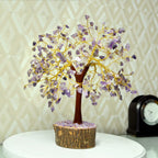 Reiki Crystal Products Amethyst Stone Tree 300 Beads Crystal Tree Stone Tree Showpiece