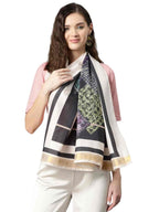 SILK LAND Women's Digital Printed Scarfs