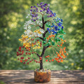 Chakra Tree of Life Birthday Gifts for Women, Sister, Friends, Handcrafted Healing Crystal Tree Bring Money, Luck to Home and Office Decor Spiritual Gifts for Mom, Unique Gifts for Anniversary