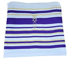 Bethlehem Gifts TM Authentic Messianic Jewish Christian Tallit Prayer Shawl from Israel (Purple, XL)