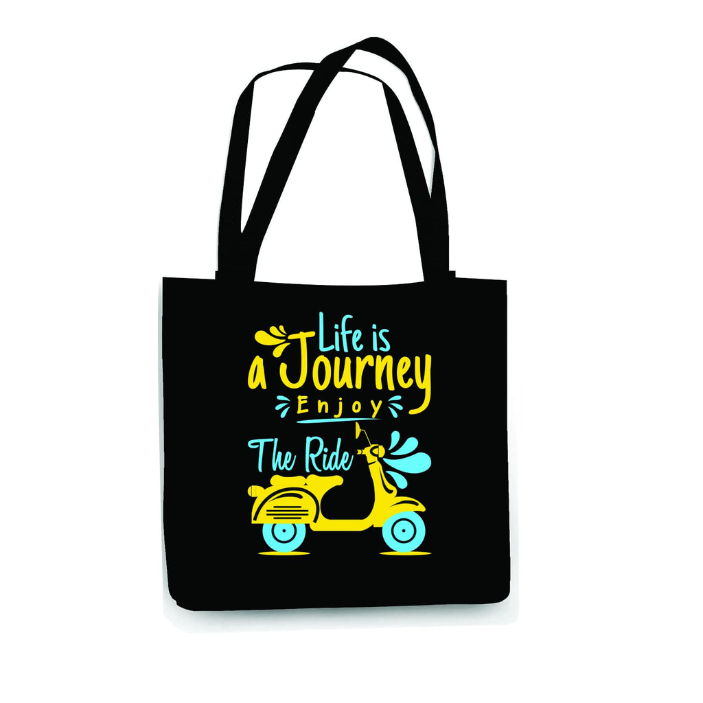 TheYaYaCafe Cotton Printed Tote Bag combo of 2|Multipurpose bags| Reusable Bags |Lightweight|Eco-friendly Grocery Bags