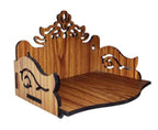 mandiram SSI Fully Handmade Beautiful Small Wooden Home and Office Temple/Pooja Mandir/Beautiful Temple