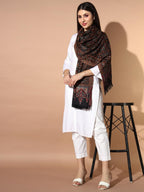 Pashmoda Women Zarif Woven Design Jamawar Shawl (Size 101X203 CM)