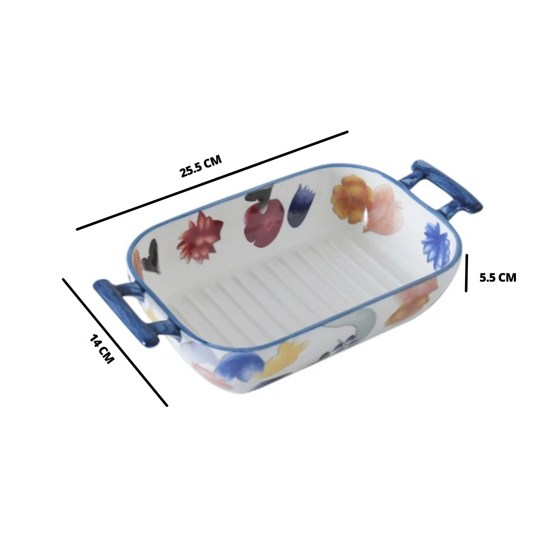 Floral Baking Deep Dish Nestasia