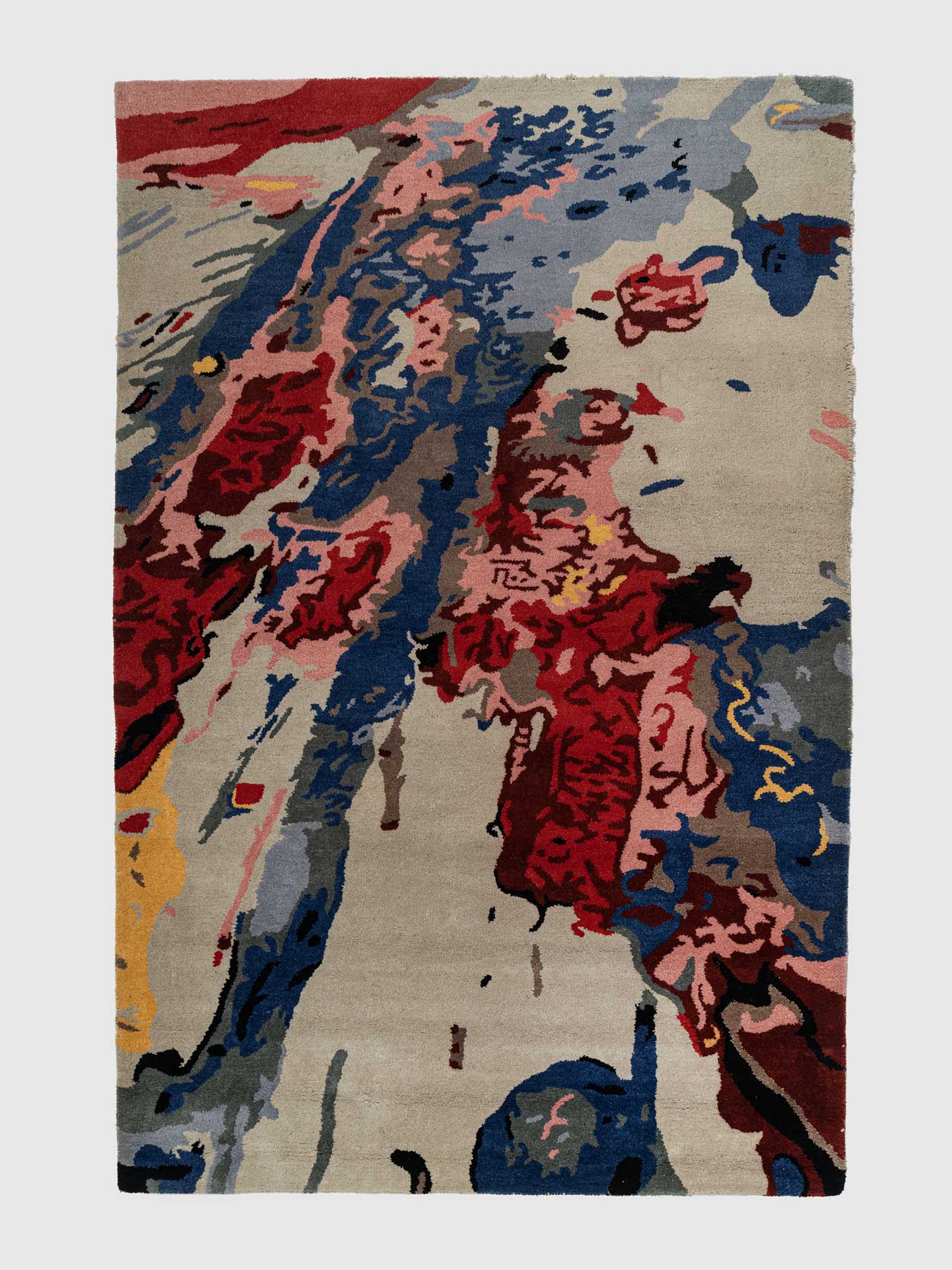 Ellery Wool Tufted Carpet Contrast Living