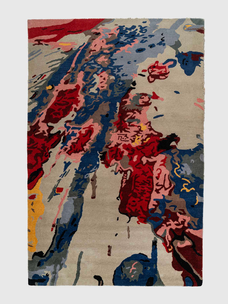 Ellery Wool Tufted Carpet Contrast Living