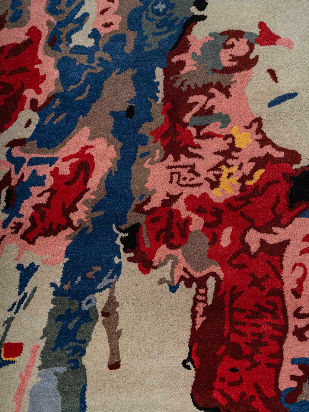 Ellery Wool Tufted Carpet Contrast Living