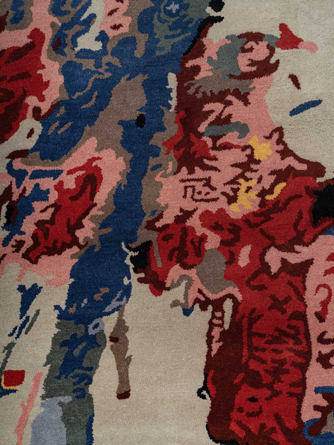 Ellery Wool Tufted Carpet Contrast Living
