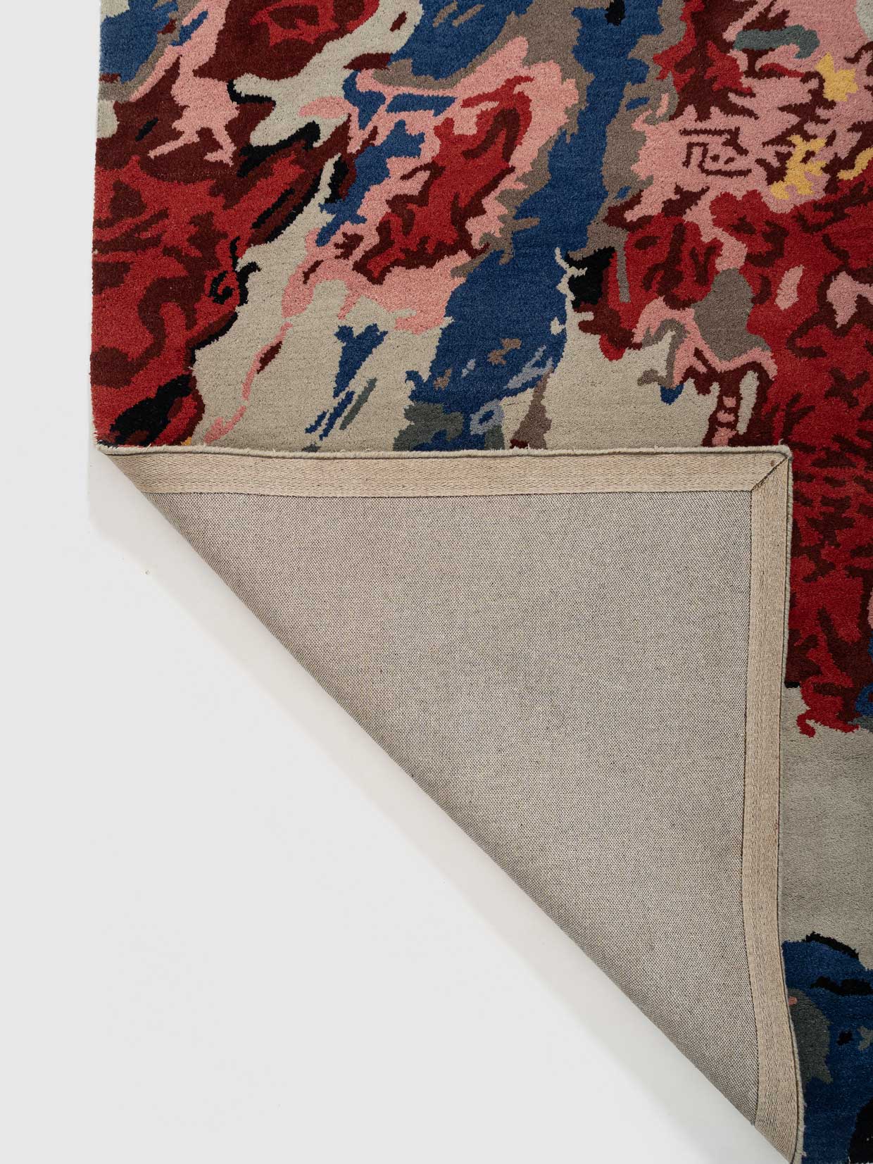 Ellery Wool Tufted Carpet Contrast Living