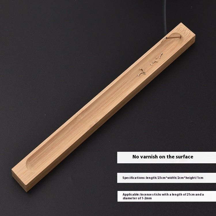 Bamboo Allegro Incense Stick And Base Wooden Incense Power Strip Incense Holder Household Joss-stick Base kafalo
