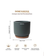 Small Decorative Pot for Home Decoration Items Display