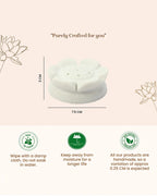 Marble Agarbatti Stand for Home Temple, Meditation, and Devotional Use