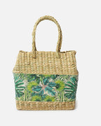 Portable Seagrass Picnic Basket for Picnic, Market, and Meal Storage