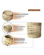 Seagrass Organizing Storage Baskets, Shelf and Home Storage Organizer