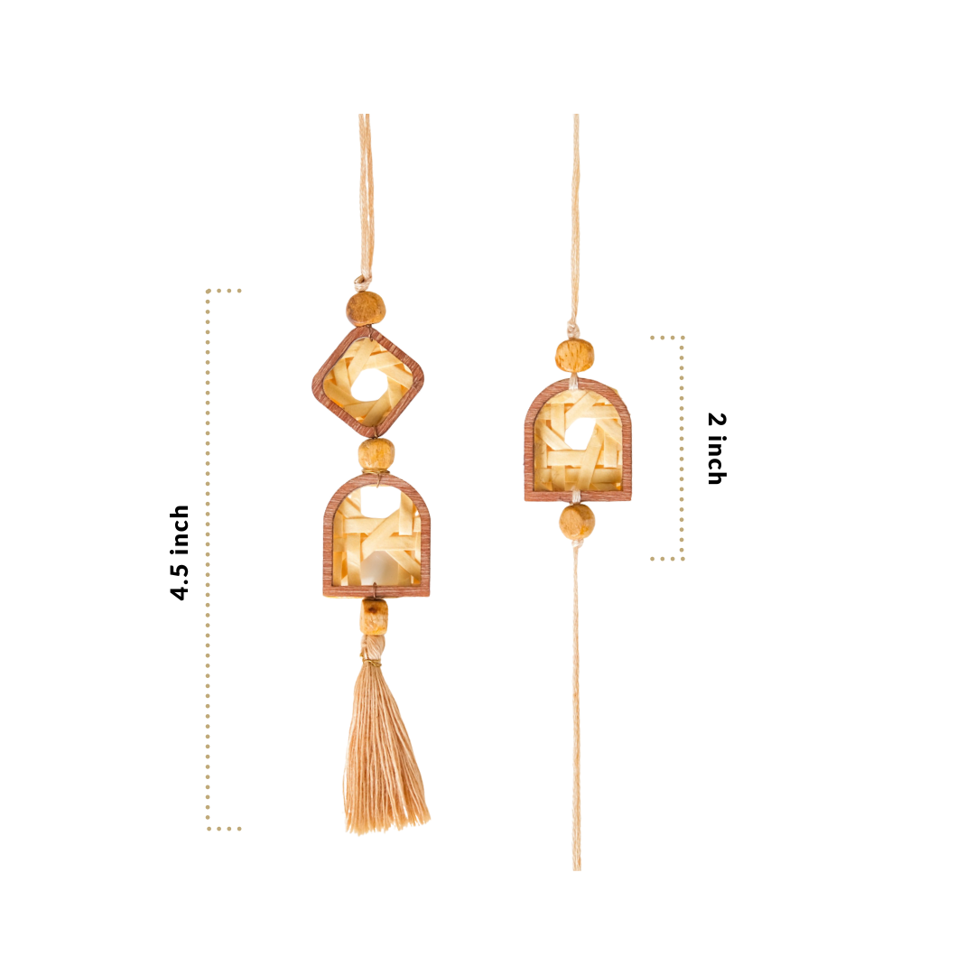 Eco Potpourri Rakhi Hamper Set Of 4 Nestasia