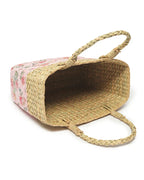 Handmade Seagrass Shopping Bag with Handle