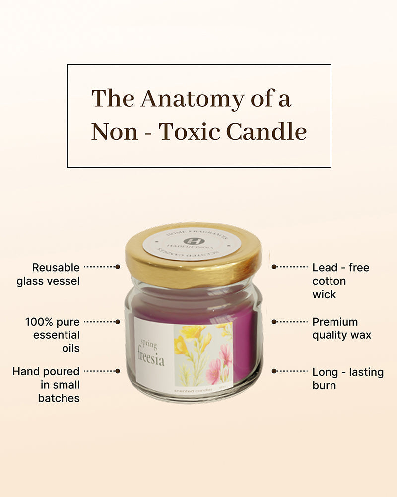 Set of 6 Scented Aroma Candles, 26gm Each with 6–8 Hour Burn for Fragrance and Gifting